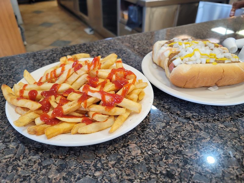 Omega Coney Island food